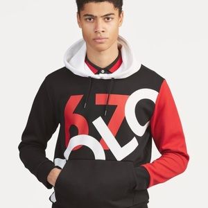 Ralph Lauren Polo Performance Logo Hoodie Sz Small Black DEADSTOCK